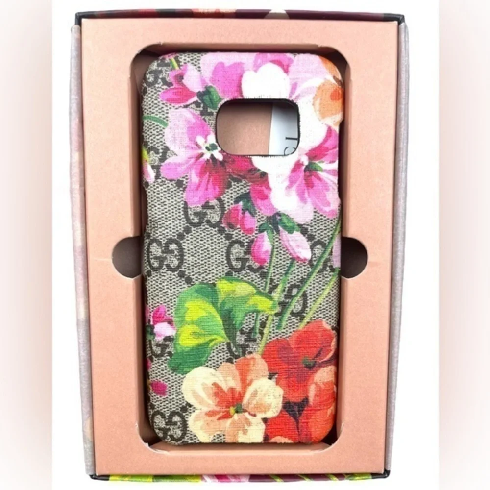 Gucci GG‎ Blooms Samsung S7 Phone Case New With Box